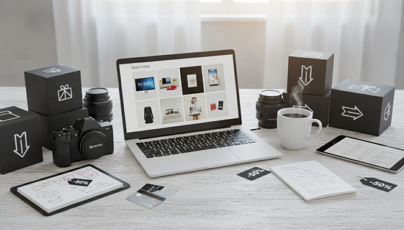Black Friday productfoto's: klaar in één middag