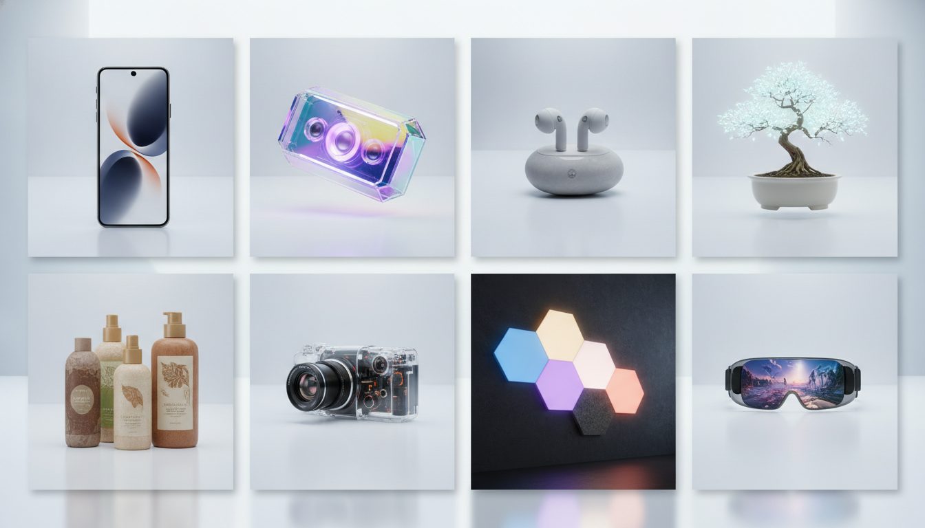 Prompts para generar imágenes con IA: 8 fotos de producto