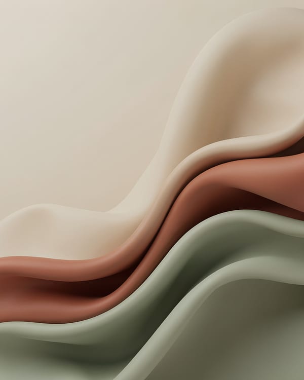 Formas orgánicas en 3D para fondos