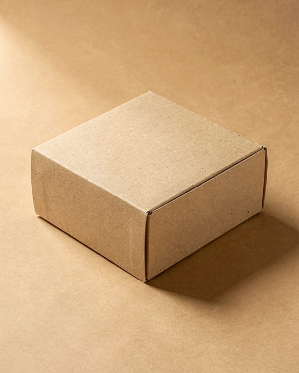 Mockup de caja de packaging