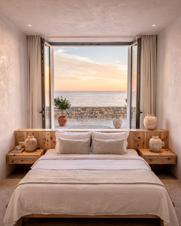 Suite de hotel mediterráneo